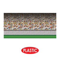 Football Party Supplies: Lower Deck Stadium Backdrop
