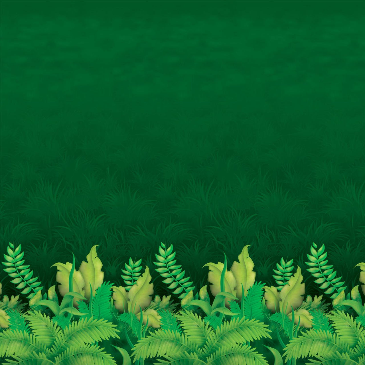 Beistle Jungle Foliage Party Backdrop