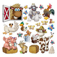 Beistle Farm Animal Party Props (23/Pkg)