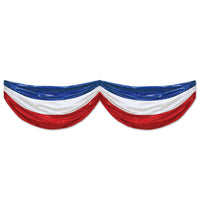 Beistle Patriotic Plastic Party Bunting