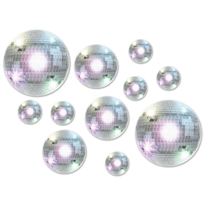 Beistle Disco Ball Party Cutouts (20/Pkg)