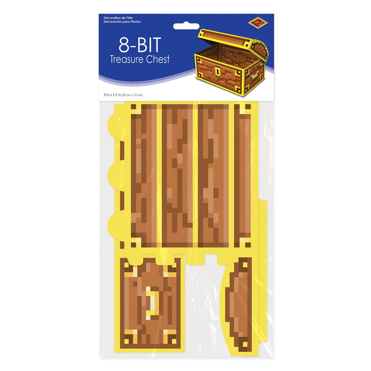 Bulk 8-Bit Treasure Chest (Case of 12) by Beistle