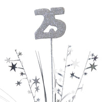 Bulk Glittered 25 Metallic Star Spray (Case of 12) by Beistle