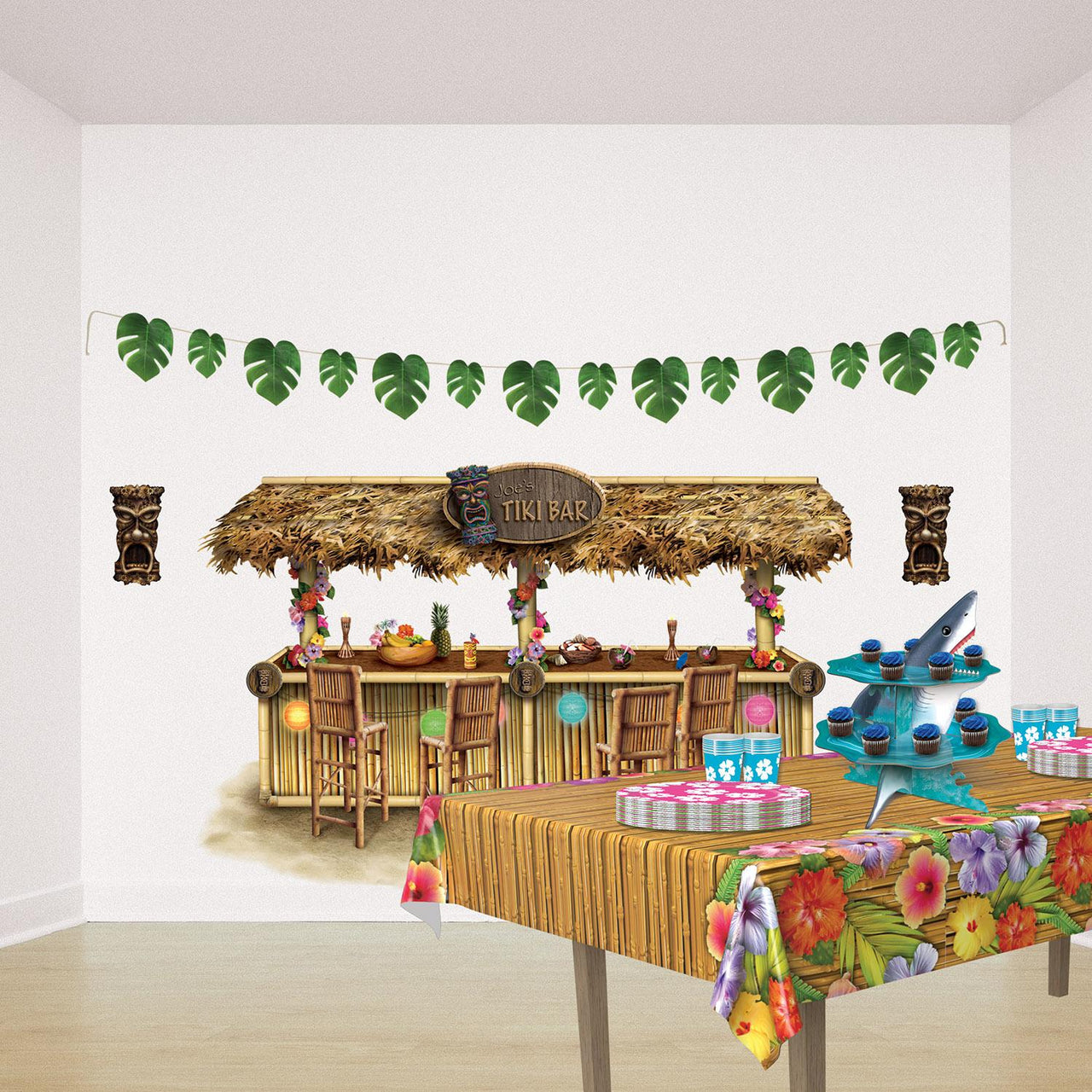 Bulk Tropical Palm Leaves Streamer (Case of 12) by Beistle