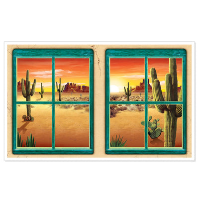 Beistle Desert Party Insta-View Decoration Decoration
