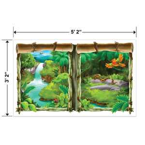 Bulk Jungle Insta View Jungle Party Theme (Case of 6) by Beistle