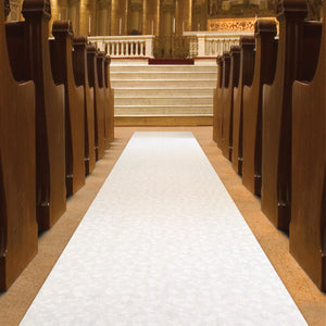 Bulk Wedding Decorations Elite Collection Aisle Runner by Beistle