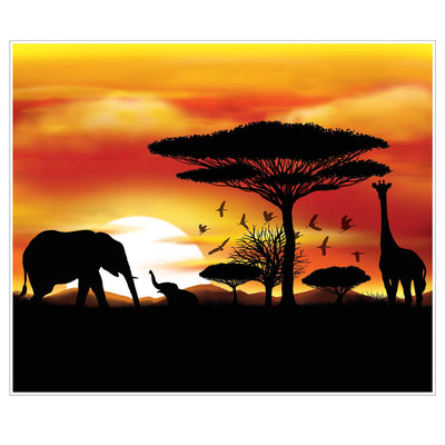 Beistle Safari Party Insta-Mural Decoration