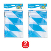 Bavarian Flag, party supplies, decorations, The Beistle Company, Oktoberfest, Bulk, Holiday Party Supplies, Oktoberfest Party Supplies