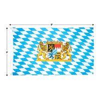 Bavarian Flag, party supplies, decorations, The Beistle Company, Oktoberfest, Bulk, Holiday Party Supplies, Oktoberfest Party Supplies