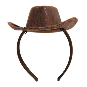 Beistle Cowboy Hat Headband