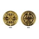 Beistle Plastic Pirate Coins (12 Packs of 100) - Pirate Party Decorations, Pirate Party Supplies