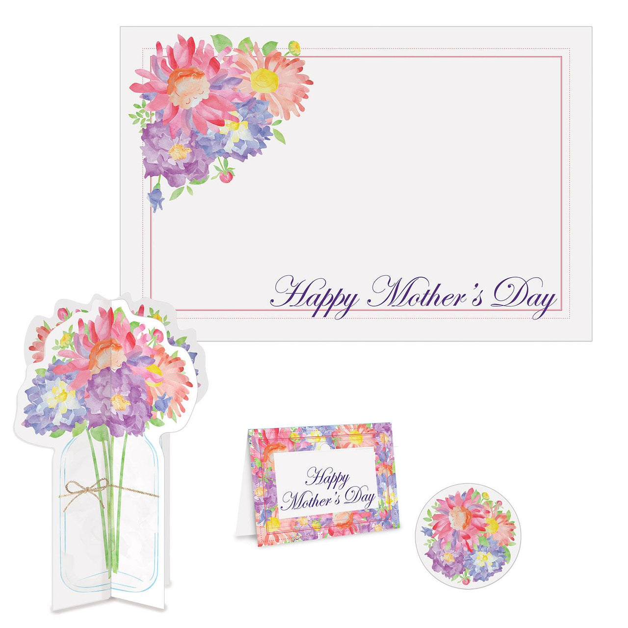 Beistle Mother's Day Place Setting Kit (4/Pkg)