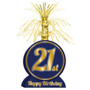 Beistle 21st Birthday Party Centerpiece