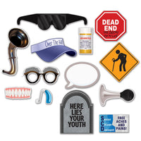 Beistle Over The Hill Birthday Photo Fun Signs (13/Pkg)