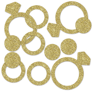 Bachelorette Party Diamond Ring Deluxe Sparkle Confetti (0.5 Oz/Pkg)
