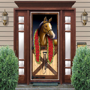Bulk Horse Racing Door Cover (Case of 12) by Beistle