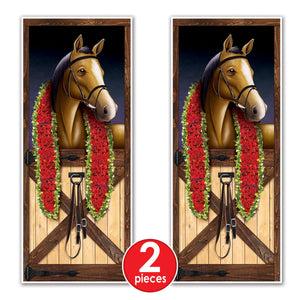 Bulk Horse Racing Door Cover (Case of 12) by Beistle