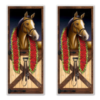 Bulk Horse Racing Door Cover (Case of 12) by Beistle