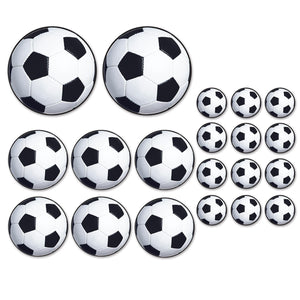 Beistle Soccer Ball Party Cutouts (20/Pkg)