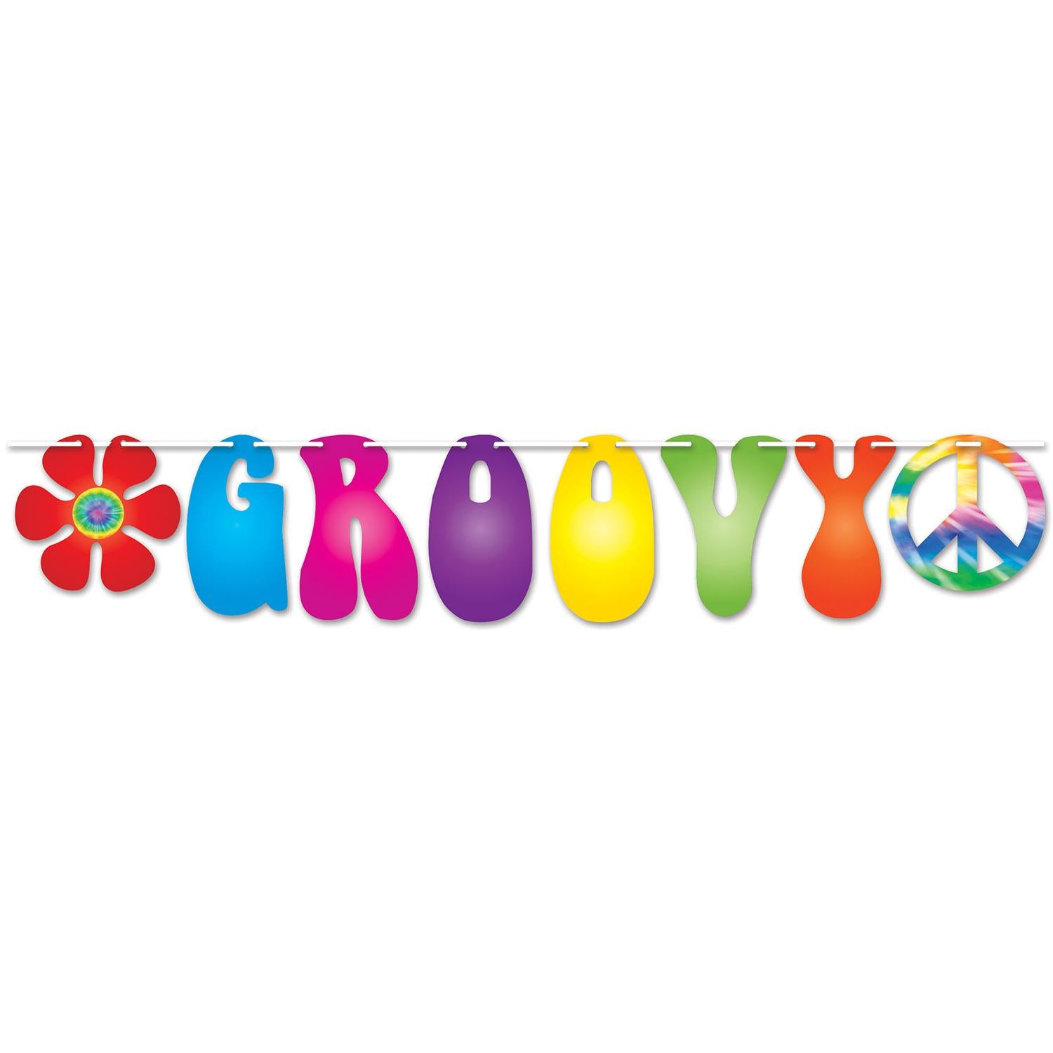 Beistle Groovy Party Streamer
