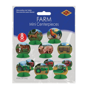 Bulk Farm Mini Centerpieces (Case of 96) by Beistle