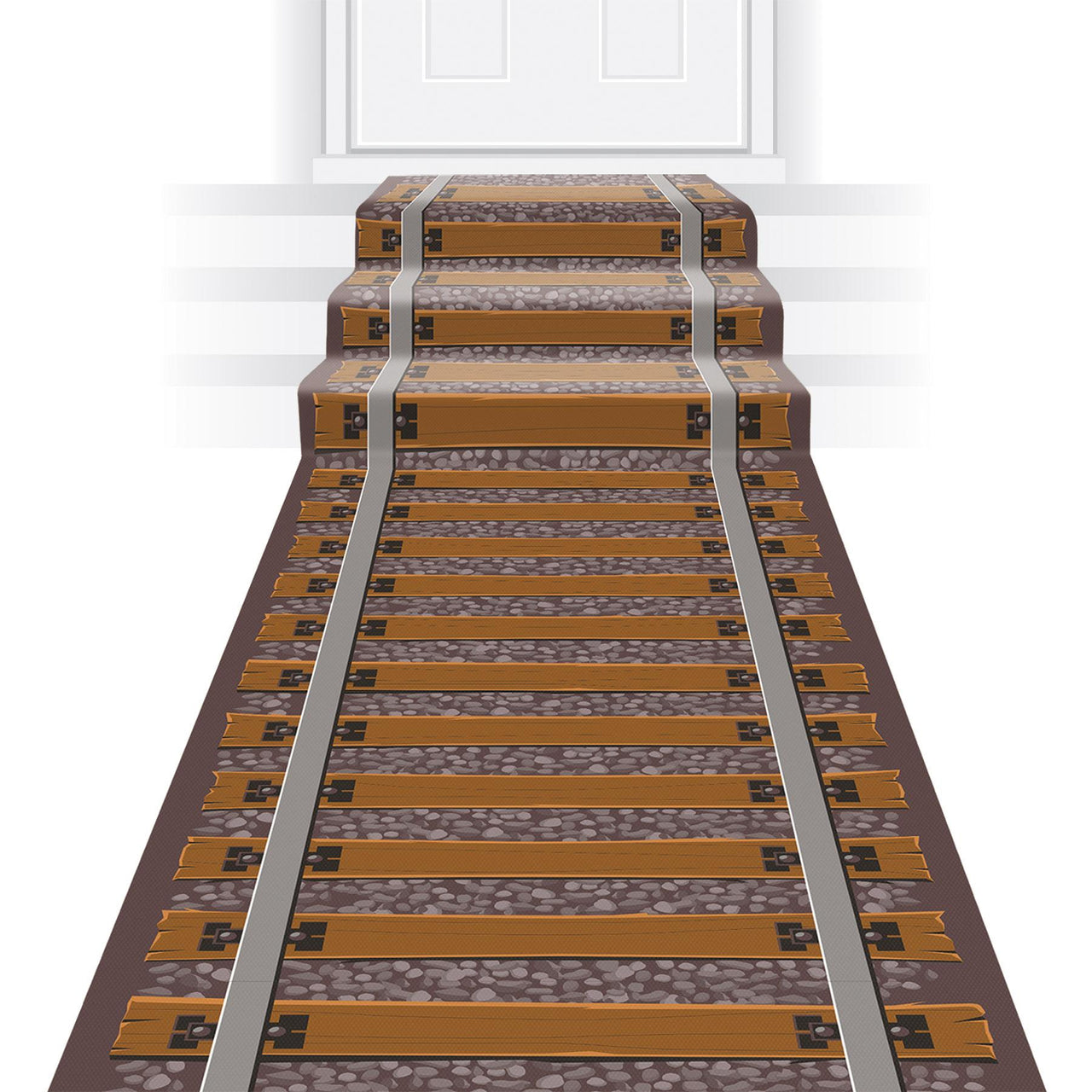 Beistle Railroad Track Party Runner