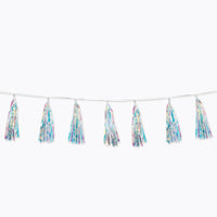 Beistle Iridescent Party Tassel Garland
