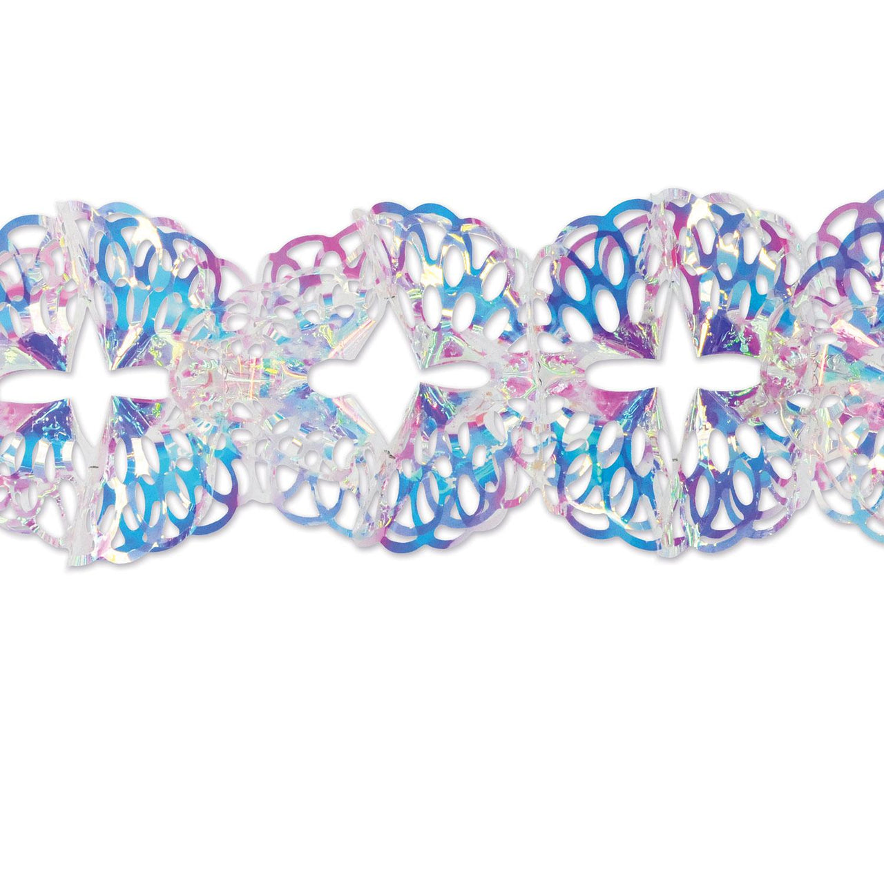 Bulk Iridescent Garland (Case of 6) by Beistle