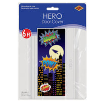 Bulk Hero Door Cover (Case of 12) by Beistle
