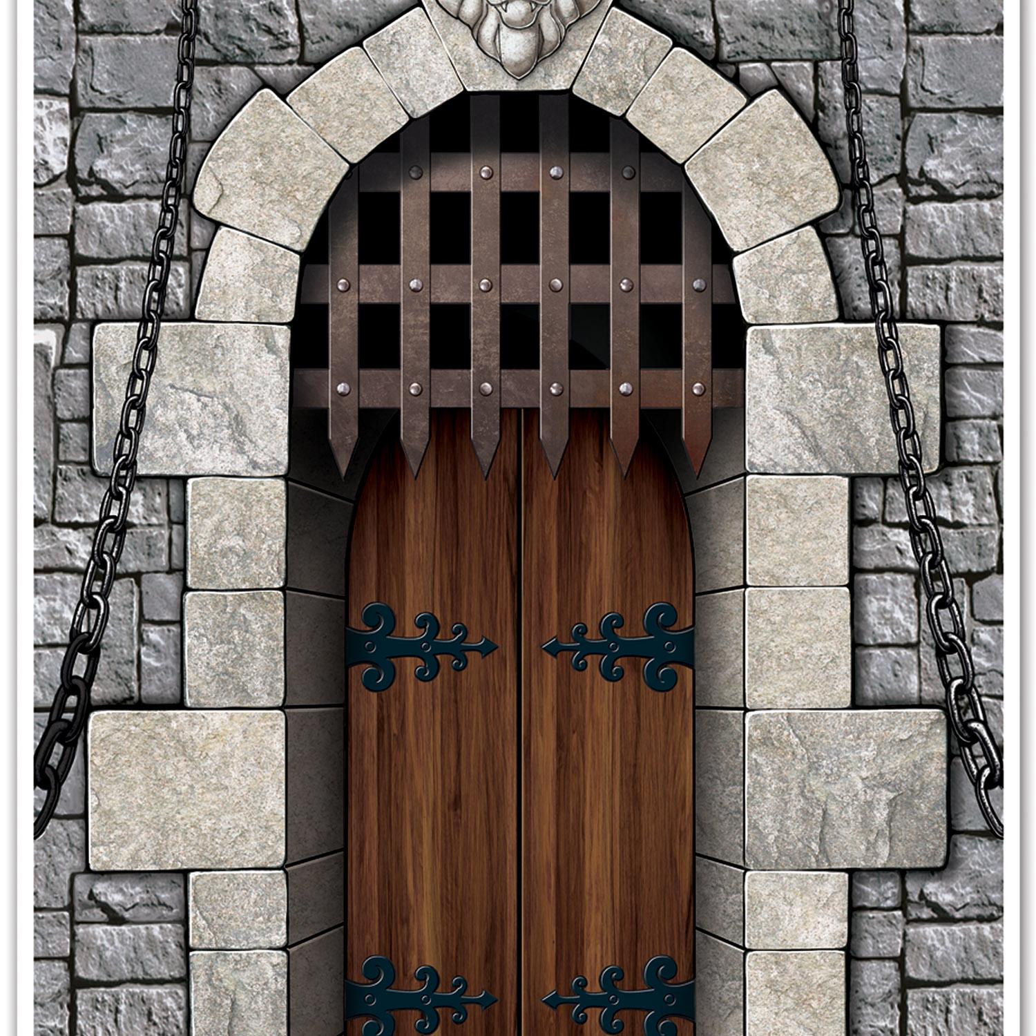 Beistle Castle Party Door Cover