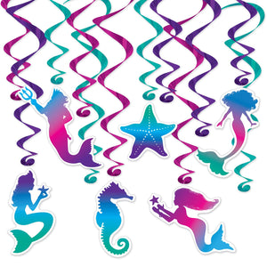 Bulk Mermaid Whirls (Case of 72) by Beistle