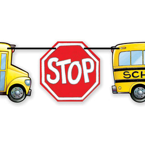 Bulk School Bus Streamer (Case of 12) by Beistle