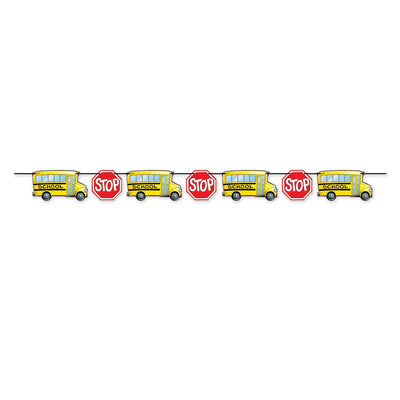 Beistle School Bus Party Streamer