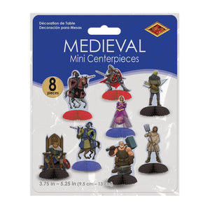 Bulk Medieval Mini Centerpieces (Case of 96) by Beistle
