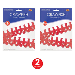 Bulk Crawfish Garland (Case of 12) by Beistle