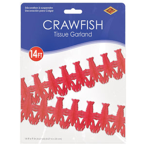 Bulk Crawfish Garland (Case of 12) by Beistle