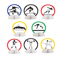 Beistle Summer Sports Party Mini Centerpieces (8/Pkg)