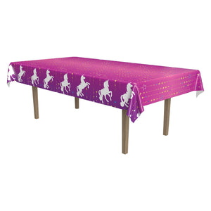 Beistle Unicorn Party Tablecover