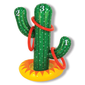 Beistle Inflatable Cactus Party Ring Toss