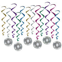 Beistle Disco Ball Party Whirls (12/Pkg)