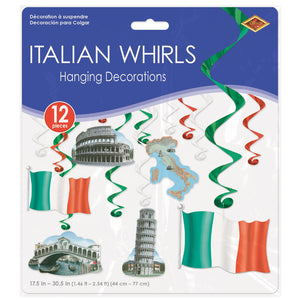 Bulk Italian Whirls (Case of 72) by Beistle
