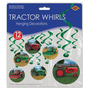 Bulk Tractor Whirls (Case of 72) by Beistle