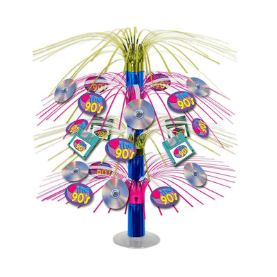 Beistle I Love The 90's Cascade Party Centerpiece