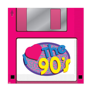 Beistle 90's Floppy Disk Party Luncheon Napkins (16/Pkg)