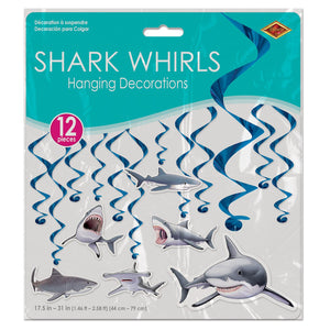 Bulk Shark Whirls (Case of 72) by Beistle