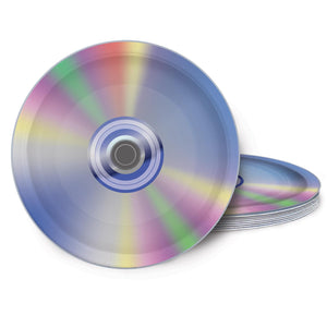 Bulk 90's CD Plates (Case of 96) by Beistle