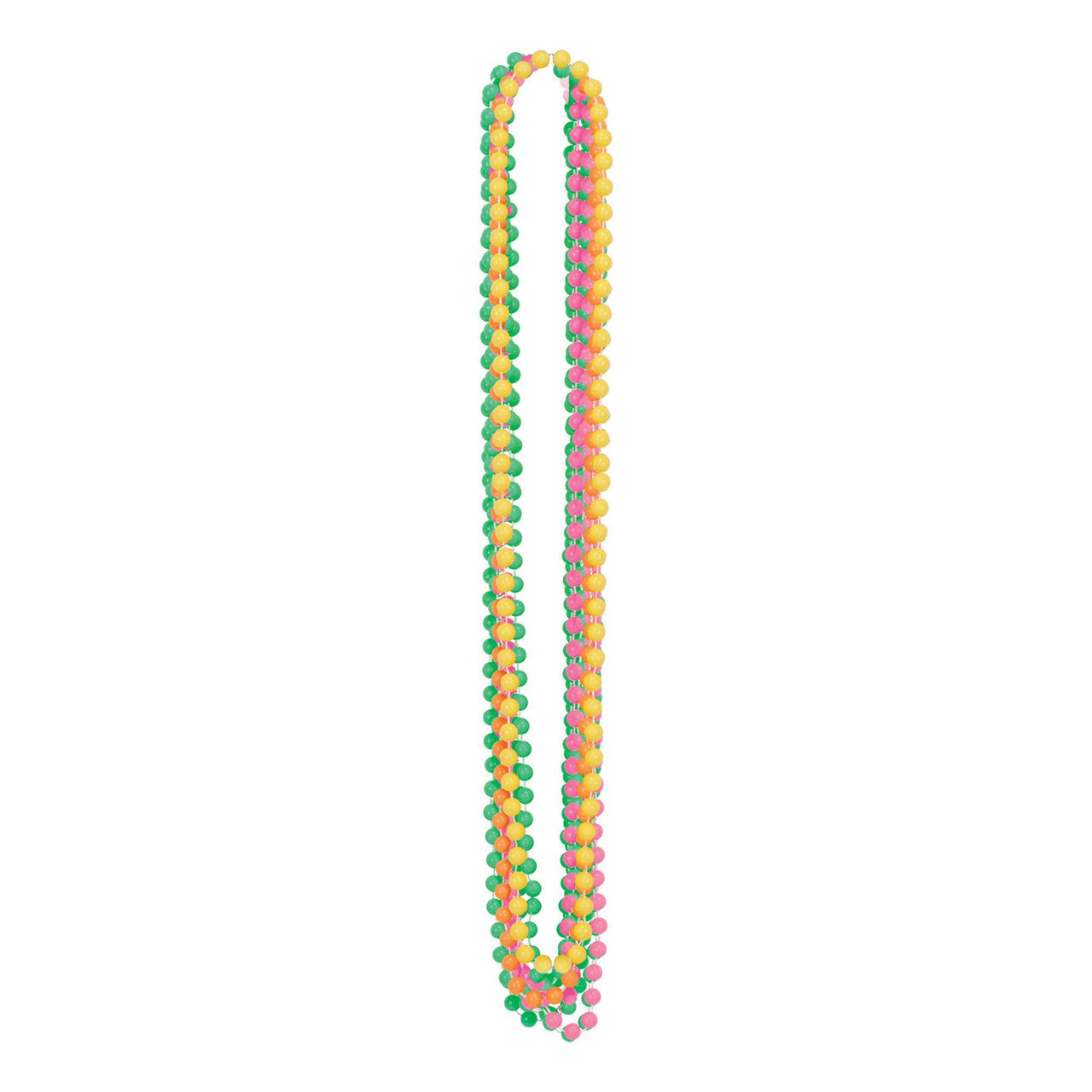 Beistle Neon Party Bead Necklaces (6/Pkg)