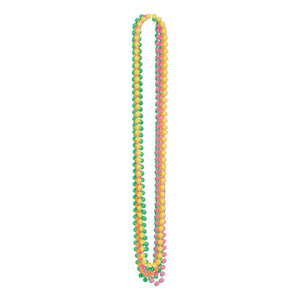 Beistle Neon Party Bead Necklaces (6/Pkg)