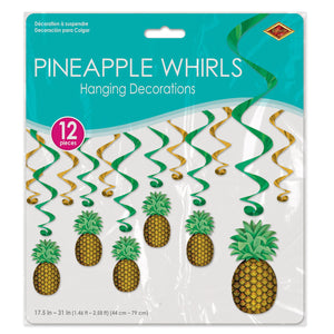 Bulk Pineapple Whirls (Case of 72) by Beistle